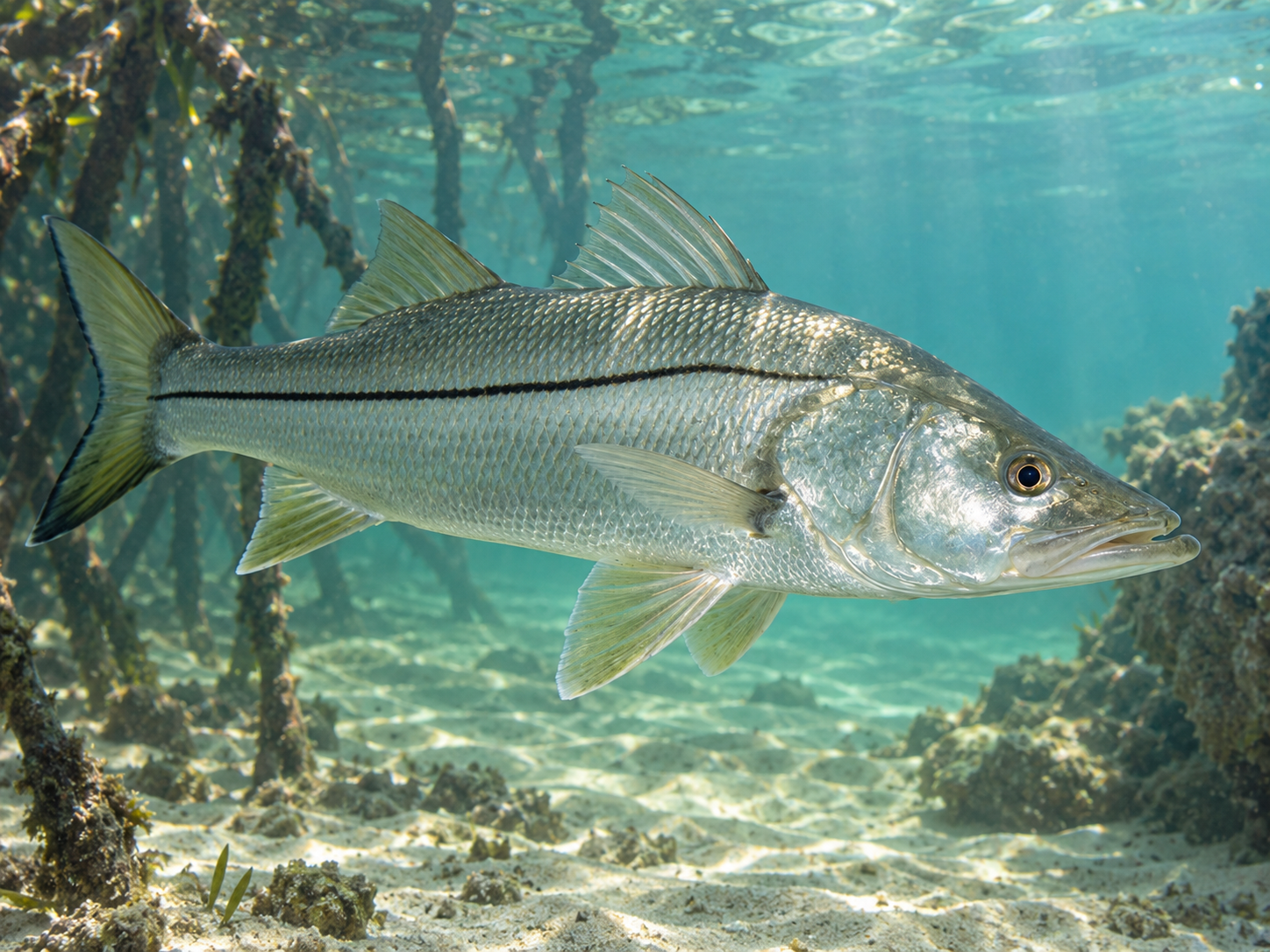 Pesca de Róbalo (Centropomus spp)?