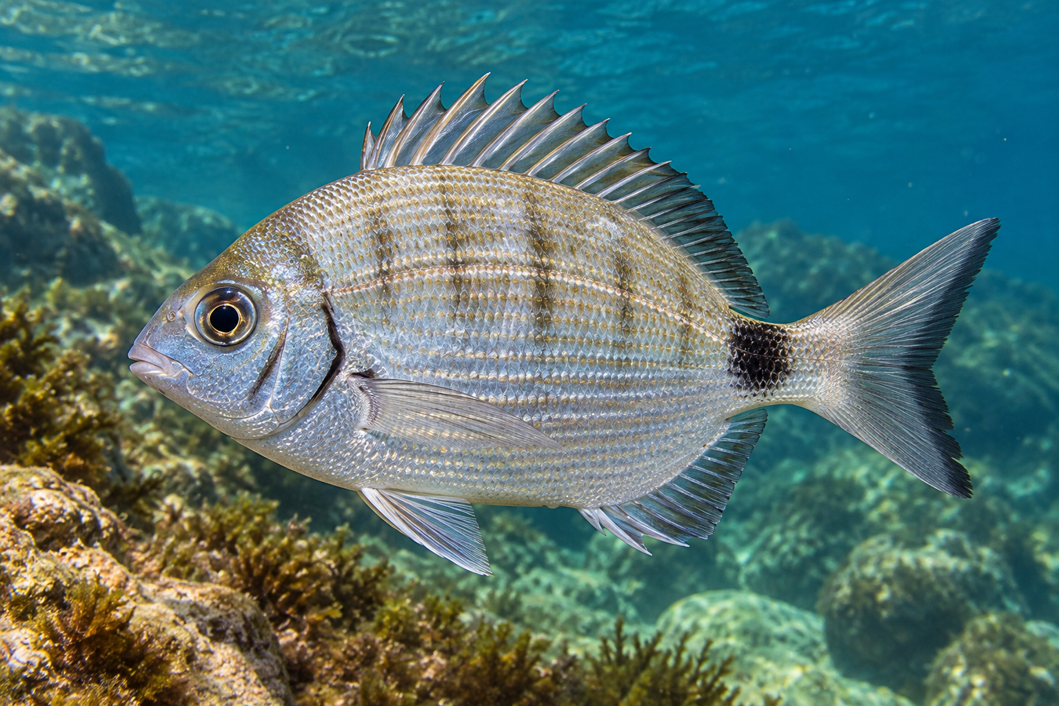 Pesca de sargo (Diplodus argenteus)?