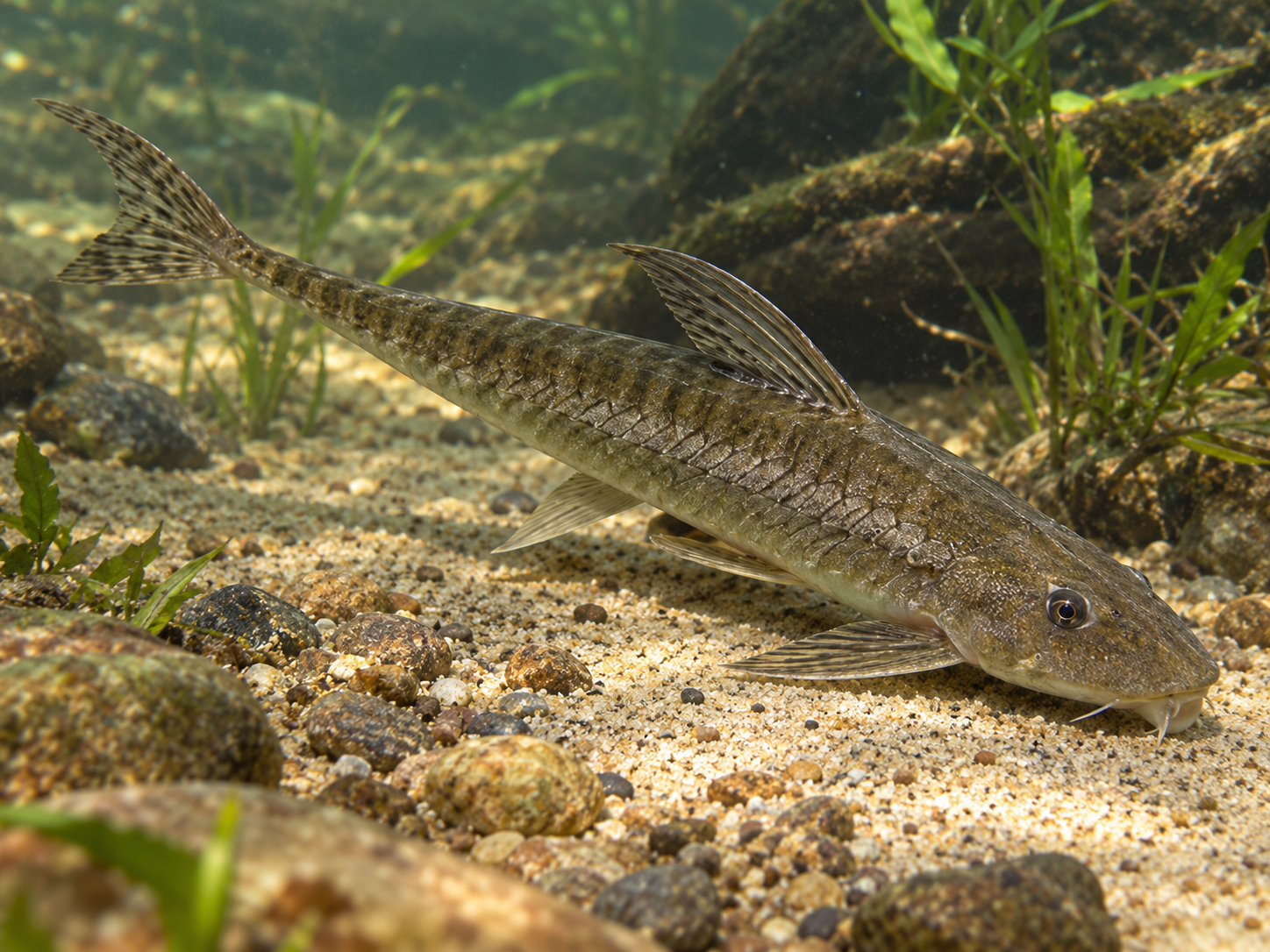 Pesca de Vieja del Agua (Loricariichthys) (Loricariichthys anus)?