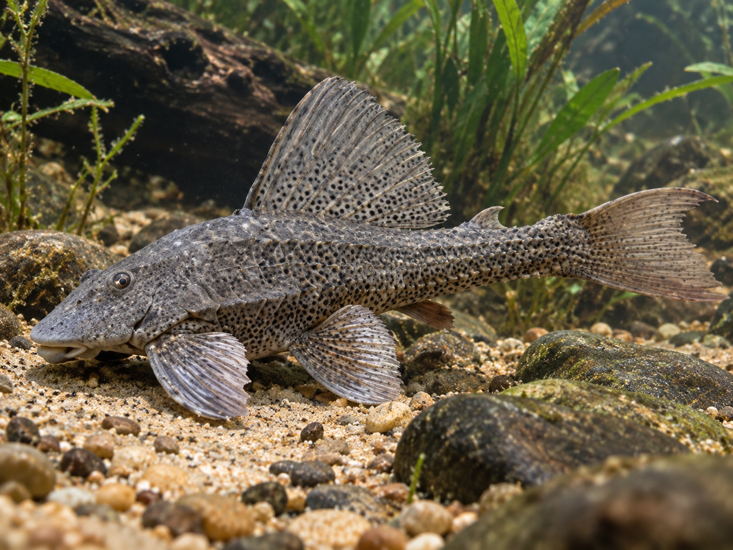 Pesca de Vieja del Agua (Hypostomus commersoni)?