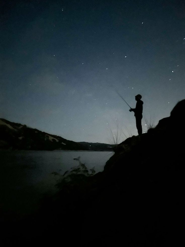 Night fishing - fishing method